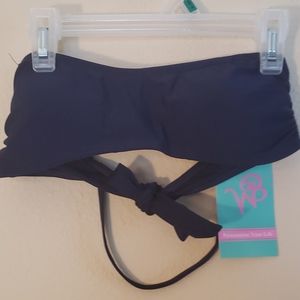 Bandeau swim top